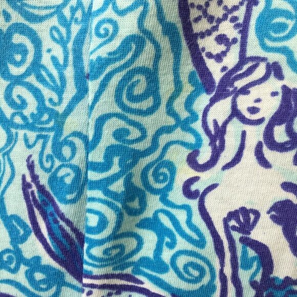 Lilly Pulitzer 70671 Marlisa Nice Tail Mermaid Maxi Dress Strapless Size XS - Picture 12 of 16